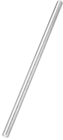 QUARKZMAN 1 Pcs Tige Filetée Entière M10 x 250mm en Acier Inoxydable | Tige Filetée Longue à Filetage Fin Droite 250 mm en Acier Inoxydable Argent pour DIY Bâtiment Ancres Équerres Colliers