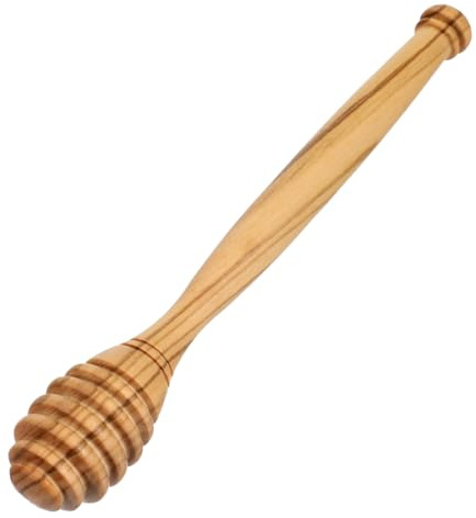 WEGLOK Cucchiaio da Miele in Legno d'Ulivo 15 cm - per Vaso di Miele Jar Ringraziamento Matrimonio Battesimo