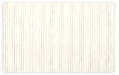 WohnDirect Nachhaltige Bambus Badematte Weiß - rutschfestes Zero Waste Produkt - Badevorleger, Duschvorleger 50 x 80 cm