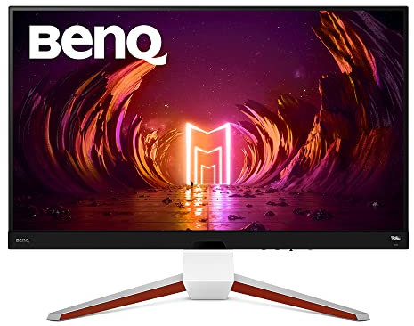 BenQ Mobiuz Ex3210U Monitor Para Juegos 32 4K Uhd 144Hz 1Ms Con Control Remoto | Ips | Hdri | Adobergb | P3 | Freesync Premium Pro | Altura, Giro E Inclinación | Audio 2.1 Y Subwoofer | Micrófono Con