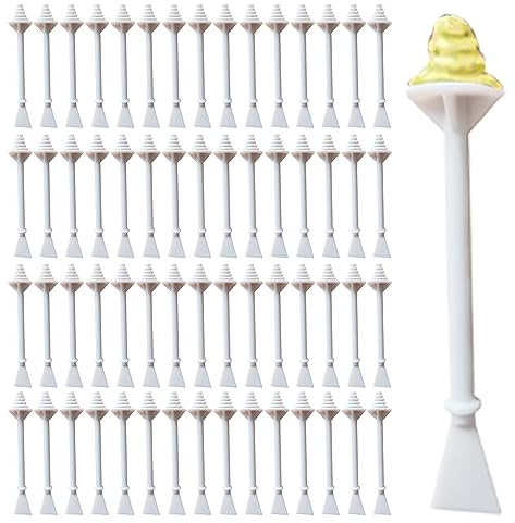 200 Stück Nasenwachsapplikatoren, Nasenwachs Stäbchen, Nasenhaar Wachs Applikatoren, Dual Verwendung Nasenwachs Sticks, Nasenhaar Wachs Sticks für Nasenloch Haarentfernungsreinigung