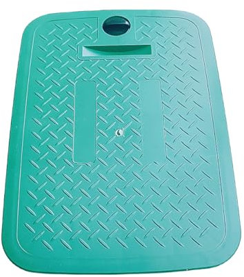12x17 Inch Rectangular Sprinkler Valve Box Cover Valve Box Cover Lid for Outdoor Sprinkler Irrigation Control Water System Lawn, Green