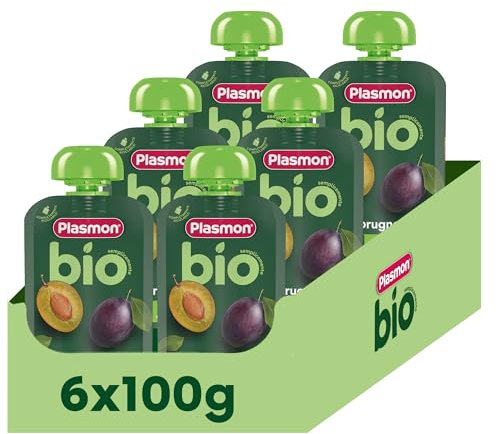 Plasmon BIO Pouch Prugna 100g (6 Pezzi)