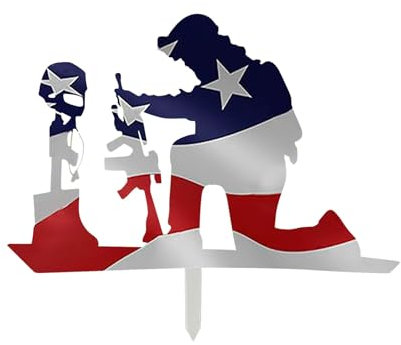 AKTOUR Recinzione esterna in metallo, decorazione per giardino, 1,2 m (A, A)