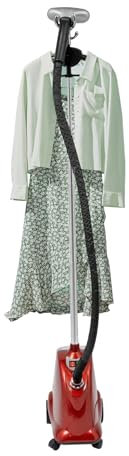 Plancha Vertical Vapor 2200 W, Plancha Ropa con Tanque de Agua de 3L, Altura Ajustable en 3 Niveles, Plancha Eléctrica para Trajes y