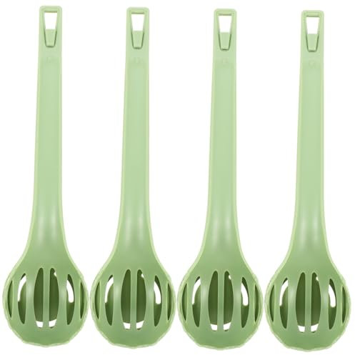 PRETYZOOM 4pcs Egg Beater Egg Tongs Spaghetti Tongs Pasta Server Ergonomic Handle Non-Slip Easy to Use