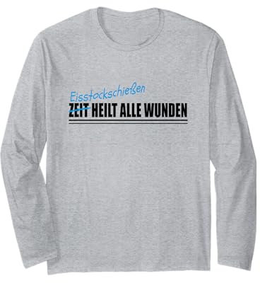 EISSTOCKSCHIEßEN EISSTOCKSCHIEßER Langarmshirt