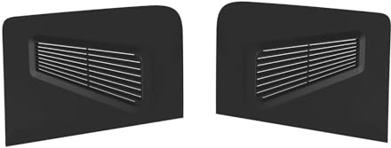 Cubierta superior de consola de placa frontal PS5 Pro, carcasa lateral de repuesto a prueba de polvo, disipador de calor, ABS para accesorios Playstation 5 Pro (negro)