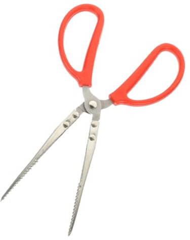 CONGARTENO Pinza Per Granchio Inossidabile Strumento Multifunzionale Per Cattura Di Pesci e Crostacei Per Spiaggia e Barbecue Design Ergonomico e Antiscivolo