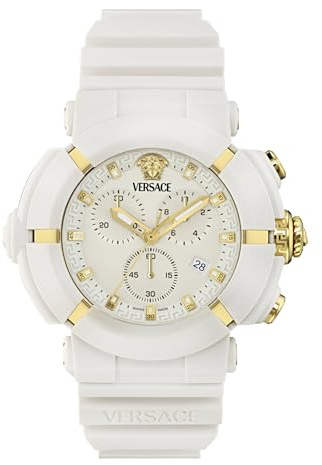 Versace Unisex Chronograph Quarz Armbanduhr Real Active Chr