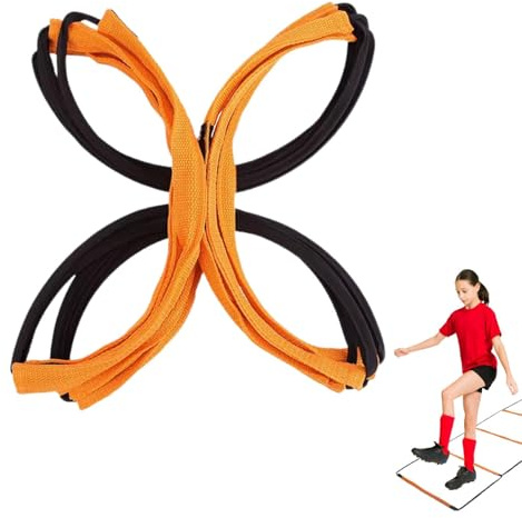 Koordinationsleiter, Fitness-Leitern, sofortige Verstärkung für Geschwindigkeit und Beweglichkeit, Fitness-Fußball-Fußball, Volleyball, Badminton, Basketball, Tennis
