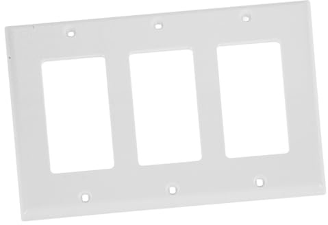 SEWACC Cache-plaques Interrupteur Insert De Prise Murale Protection Murale Cache-prises De Sécurité Plaque Sans Vis Cache-interrupteurs Éclairage Cache-mur Écran De Prise