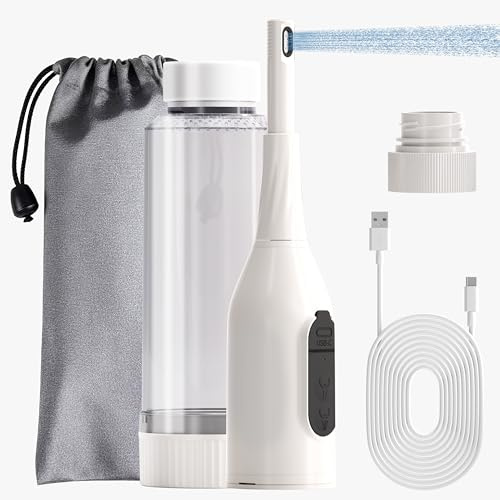 Portable Bidet for Travel, GODBB Rechargeable Electric Travel Bidet with Dual Spray Modes, 360°Adjustable Nozzle, High Pressure Cleaning, USB-C Charging, IPX7 Waterproof for Home Postpartum Hygiene