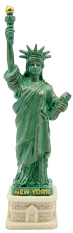 New York Empire State Building 21 cm weiß Poly Modell Souvenir USA