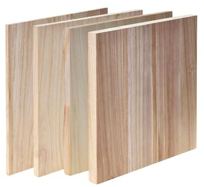 Ju-Sports Bruchtestbretter Taekwondo Economy Paulownia 10er Pack I Bruchtestbretter aus Holz Einweg I Für alle Kampfsportarten & für Vorführungen I 22 x 30cm (15 mm dick)