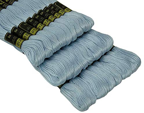 Anchor – Blau (0120) – DESI HAWKER – Set aus 6-lagigem Baumwollgarn, Knäuel, Kreuzstich, Stickerei, Strickgarn