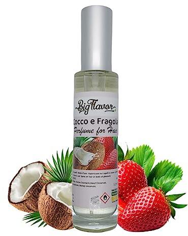Big Flavor Cocco e Fragola Profumo per capelli e corpo 50ml