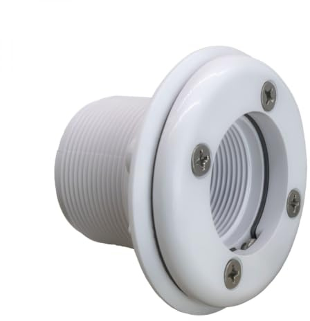 Hayward - Prise Balai sans écrou pour Piscine Liner - Blanc - SP1411ELL