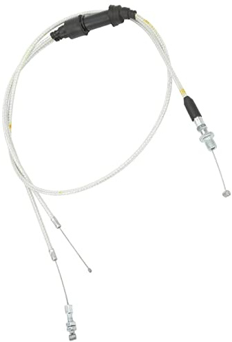 Dual Throttle Cable, Motorcycle Throttle Cable Durable ABS Metal Direct Fit for CG150CC 200CC 250CC Engine