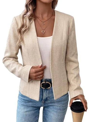 Mina Self Bomber Jackets for Women Elegant Formal Jacket for Evening Dresses to Wear with Formal Dress Cocktail Jacket Khaki XXL