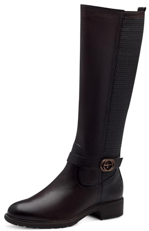 Tamaris Damen Stiefel Leder braun 38