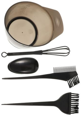 VINTORKY Haartönung Färbeset 6 Stück Haarfärbewerkzeug Professionell Langlebig Bpa Frei für Salon Zuhause