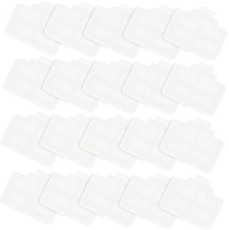 Holibanna Tapas para Puerto De Red para Router y Ordenador, Protector De Puerto Ethernet, Set De 50 Unidades Blancas, Tapa Antipolvo para Enchufe De Red, Compatible LAN, Uso Escritorio y Portátil