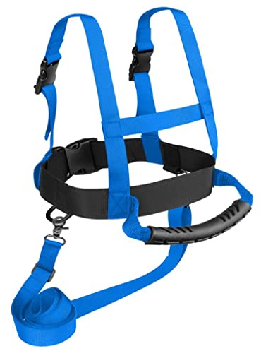 Dickly Kinder Ski Schultergurt Kleinkind Anfänger Ski Leine Wintersport, BLAU