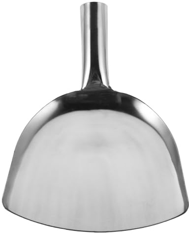 Ipetboom Pelle à Charbon pour Cheminée Outil de Nettoyage pour Barbecue Pelle à Cendres de Cuisine Râteau à Cendres pour Barbecue au Charbon de Bois