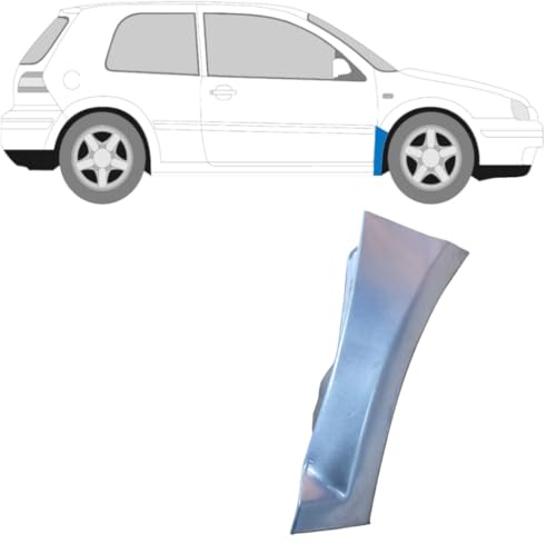 Reparaturblech Kotflügel vorne für Volkswagen Golf 4 1997-2006 / Rechts