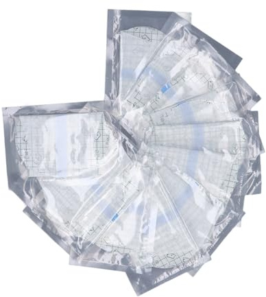 Shuoshenm 12 Unidades de Forros para Pantalones de natación, Adhesivos privados Resistentes al Agua para Mujeres y niñas, Protectores de natación discretos con Adhesivo y Material de PU cómo