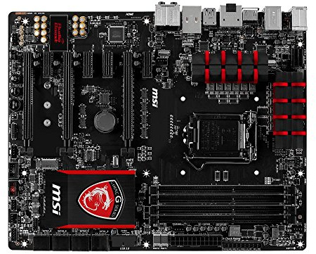 MSI Z97 Gaming 7 Intel LGA1150 Z97 ATX Motherboard (4x DDR3, 10x USB3.0, 6x USB2.0, GBE, LAN, HDMI, DP)