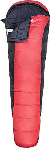 Trespass Siesta 2-Jahreszeiten-Schlafsack, wasserabweisend (Einheitsgröße) (Rot)
