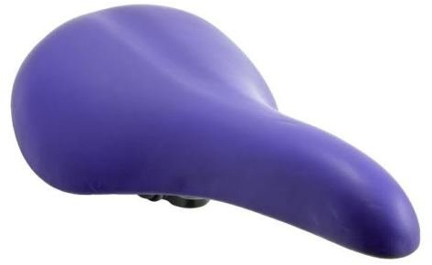 bankrupt_bike_parts PURPLE LADIES BIKE SEAT IDEAL SADDLE MOST BIKES INCL MTB,HYBRID,COMFORT ETC
