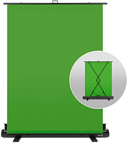 Corsair Écran de projection, Chroma Vert, Rabattable (148 x 180 cm)