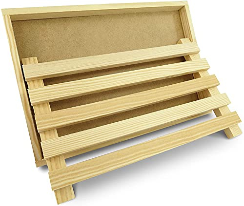 Planche à découper pour pain avec ramasse-miettes, planche à découper le pain avec grille amovible pour ramasse-miettes, fabriquée en bois de grande capacité, renouvelable, bois naturel (32 cm x 22