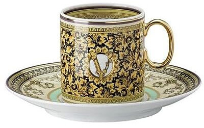 Versace Tazzina Porcellana Barocco Mosaic Misura 6 cm Classico cod. 19335-403728-14715