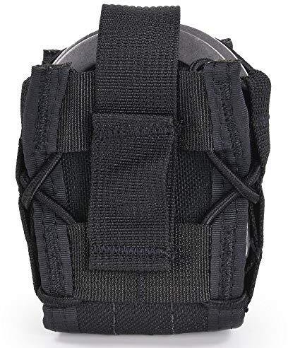 Handschellen-Holster, offene Handschellen-Tasche, Handschellen-Etui, Strafverfolgungsmanschettenhalter, kompatible MOLLE/Verschiedene Arbeitsgurte