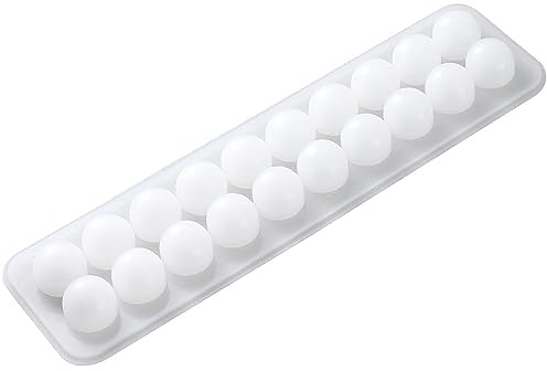 Selecto Bake Moule en résine en forme de petite sphère pour perles rondes en résine - Moule en silicone époxy pour la fabrication de bijoux, boucles d'oreilles, colliers, petites sphères en résine