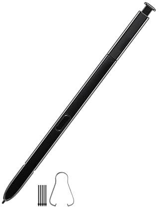 E-YIIVIIL Neuer Ersatz S Stylus Touch S Pen kompatibel mit Samsung Galaxy Note 9 S Pen with Bluetooth(Schwarz)
