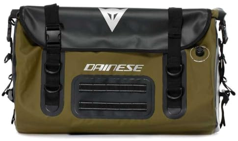 Dainese - Utforska, Grönt, 60 L, Resväska, PVC, vattentät, motorcykel resväska