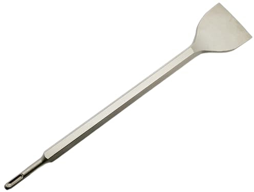 Kraftfeld SDS Plus Scalpello a punta da 400 mm, scalpello piatto da 20/70 mm, scalpello a spatola per martello, martello perforatore, martello demolitore (scalpello piatto 70 mm), N-7328-7330