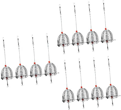 Supvox 12stücke Teiliges Fischköder Käfig Für Angler Freigeben Von Ködern Korrosionsbeständig Langlebig Und Praktisch