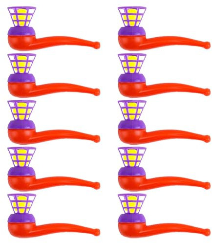 Floating Blow Ball - 10X Floating Balance Balls, Air Blow Toys for Kids | Suspended Ball Toy, Classic Blowing Game for Fun and Balance, Ideal for Travel and Indoor/Outdoor Play