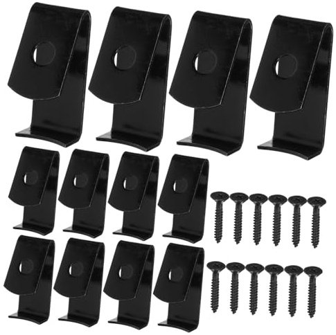 IMIKEYA 12pièces Lot De Pinces Pour Pots De Fleurs Pinces Pour Jardinières Terre Cuite Support Mural Pour Pots De Fleurs Conception Stable Pour Intérieur Et Extérieur