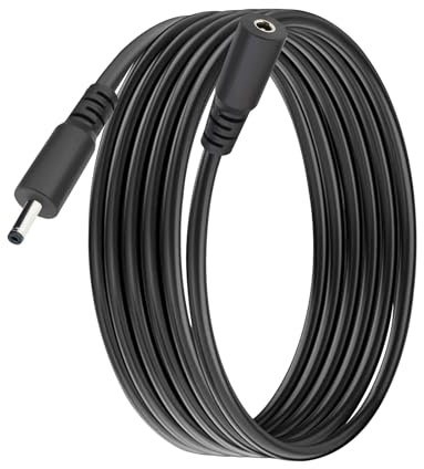 PremierAdapter 3M01 DC-Verlängerungskabel, 2,5 mm x 0,7 mm, universelles Gleichstrom-Verlängerungskabel für Überwachungskamera, LED-Streifen, Überwachungskamera, IP-Überwachung, Stecker auf Buchse
