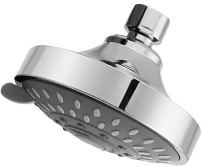 DIYEAH Cabezal De Ducha De Baño De Alta Presión Con Cinco Funciones Acero Inoxidable y Plástico Duradero Ángulo Rociador y Práctico Para Instalación Fija Brazo De Ducha