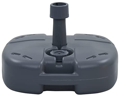 Frdhee Sonnenschirmhalter Regenschirm Ständer,Tragbarer Sonnenschirmständer Grau Sand/Wasser,Sonnenschirmfuß für Terrasse Hof Veranda