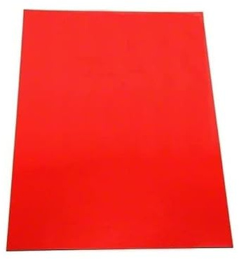 Magflex® A4 Flexible Matt Red Magnetic Sheet zum Erstellen Magnetischer Grafiken, Zeichen Oder Displays