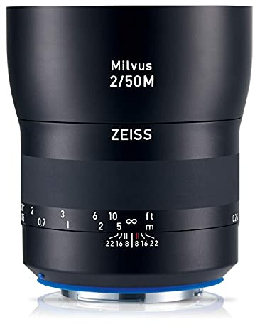 Zeiss MILVUS 50mm F2 Lens Canon Fit